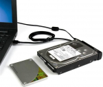 Adapteris StarTech USB312SAT3 SATA III, USB 3.1, juoda sp.