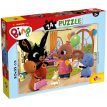 Dėlionė Lisciani Bing Plus Titolo 1, 50 cm x 35 cm, 24 vnt.