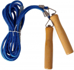 &Scaron;okdynė Yakima Sport Skipping Rope 100052, 300 cm, mėlyna sp./ruda sp.