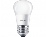 Lemputė Philips LED, P45, 2700 &deg;K, E27, 5 W, 450 lm