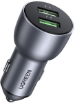 Automobilinis įkroviklis Ugreen CD213 10144, 2 x USB, juoda sp., 36 W