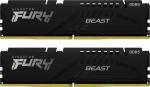 Operatyvioji atmintis (RAM) Kingston Fury Beast Black KF556C40BBK2-32, DDR5, 2 x 16 GB, 5600 MHz