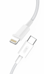 Kabelis XO NB113, USB Type C, 100 cm, balta sp.