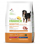 Sausas &scaron;unų maistas Natural Trainer Sensitive No Gluten Duck, antiena, 3 kg