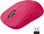 Belaidė žaidimų pelė Logitech G Pro X Superlight Magenta, rožinė sp.