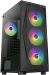 Kompiuterio korpusas AeroCool Falcon G-BK-V2, juoda sp.