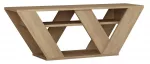 TV staliukas Kalune Design Pipralla, ąžuolo sp., 110 cm x 30 cm x 40 cm