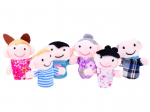 Pir&scaron;tininė lėlė Lean Toys, 7 cm, įvairių spalvų