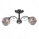 &Scaron;viestuvas lubų Candellux Lighting Cromat 32-51882, E27, 2 x 40 W, grafito sp. / grafito sp.