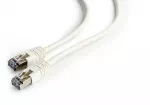 Laidas Gembird CAT 6 FTP Patch RJ-45 8P8C, RJ-45 8P8C, 5 m, balta sp.