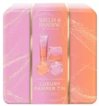 Kūno priežiūros rinkinys Baylis & Harding Jojoba, Vanilla & Almond Oil Luxury, 4 vnt.