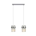 &Scaron;viestuvas kabinamas Light Prestige Vetro, E14, 2 x 10 W, skaidri sp. / chromo sp., 14 x 20 cm