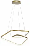 &Scaron;viestuvas lubų Candellux Lighting Fuerte 31-54104, LED, 3000 - 6000 &deg;K, 1 x 32 W, balta sp. / aukso sp.