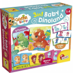 Lavinimo žaislas Lisciani Carotina Baby Dinoland, įvairių spalvų