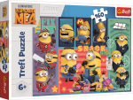 Dėlionė Trefl Minions, 41 cm x 27.5 cm, 160 vnt., įvairių spalvų