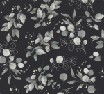 Tapetai A.S.Creation Pure Elegance 397685, viniliniai, juoda sp./pilka sp.