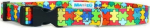 Antkaklis &scaron;unims Matteo Puzzle, įvairių spalvų, 570 mm x 15 mm, 24-40/1.5 cm