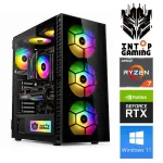 Stacionarus kompiuteris Intop RM89816 AMD Ryzen 7 5700X, DDR4 16 GB, SSD 250 GB, Nvidia GeForce RTX5050 8 GB GDDR6, Windows 11 Pro