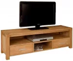 TV staliukas Home4you Chicago, ąžuolo sp., 140 cm x 40 cm x 45 cm