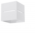 &Scaron;viestuvas sieninis Sollux Lobo 5902622427058, G9, 1 x 40 W, balta sp.