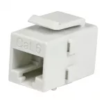 Jungtis StarTech C6KEYCOUPLWH RJ-45 Female, RJ-45 female, balta sp.