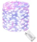 Lempučių girlianda Springos CL0023, 9.9 m, violetinė sp., 100 LED
