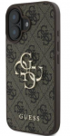 Telefono dėklas Guess 4G Big Logo, Apple iPhone 16 Plus, ruda sp.