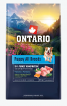 Sausas &scaron;unų maistas Ontario All Breeds Puppy Monoprotein, kalakutiena/saldžioji bulvė, 0.75 kg