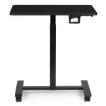 Kompiuterio stalas reguliuojamo auk&scaron;čio ModernHome JNI-PN01-1-1-NP, 70 cm x 48 cm, 71.5 - 112 cm, juoda sp.