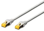 Laidas Digitus CAT 6a S/FTP RJ-45 8P8C, RJ-45 8P8C, 0.5 m, pilka sp.