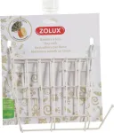 &Scaron;ieno laikiklis graužikų narvams Zolux Hay Rack, 170 cm x 7.5 cm x 17.5 cm, ruda sp.