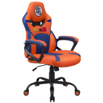 Žaidimų kėdė Subsonic Dragon Ball V2, 48 x 64 x 110 - 120 cm, oranžinė sp.