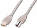 Laidas Assmann USB 2.0 A male, USB 2.0 B male, 1.8 m, &scaron;viesiai ruda sp.