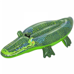Pripučiamas plaustas Bestway Crocodile 41477 2209, žalia sp., 152 cm x 71 cm