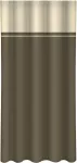 Naktinė užuolaida ZMH-132, alyvuogių žalia sp./kreminė sp., 160 cm x 250 cm