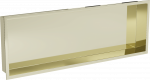 Įleidžiama sieninė lentyna Mexen X-Wall-R, 10 cm x 30 cm x 90 cm, aukso sp.