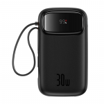 Ne&scaron;iojamas įkroviklis (Power bank) Baseus QPow 2, 20000 mAh, 30 W, juoda sp.