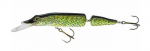 Vobleris Jaxon Pike 1764161, 16 cm, 16 cm, 30 g, juoda sp./geltona sp./žalia sp.