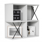 Sieninė lentyna Kalune Design Extra 845HCT1615, balta sp., 60 cm x 24 cm x 60 cm