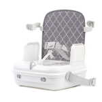 Maitinimo kėdutė BenBat Travel Chair YummiGo, balta/pilka