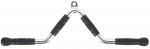 Treniruoklių priedas HMS Lift Handle UW18, juoda sp./chromo sp.