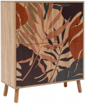 Spintelė Kalune Design Multi Purpose Palm, įvairių spalvų/sonoma ąžuolo sp., 36 cm x 95 cm x 111 cm
