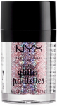 Veido blizgučiai NYX Professional Makeup Metallic Glitter, 2.5 g, įvairių spalvų beauty beam