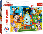 Dėlionė Disney Mickey Mouse 14351T, 40 cm x 60 cm, 24 vnt., įvairių spalvų