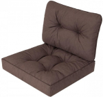 Lauko baldų pagalvių rinkinys Hobbygarden Emma R3 EMTBRE2, bronzos, 70 x 70 cm