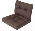 Lauko baldų pagalvių rinkinys Hobbygarden Emma R1 EMTBRE2, ruda sp., 50 x 50 cm