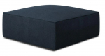 Pufas Micadoni Home Ruby Structured, tamsiai mėlyna sp., 93 cm x 93 cm x 40 cm
