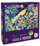 Dėlionė Brain Games Night Garden 19907, 48.2 cm x 68.2 cm, 1000 vnt., įvairių spalvų