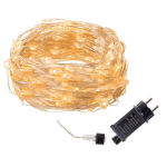 Lempučių girlianda Springos CL0078, 10 m, &scaron;iltai balta, 100 LED