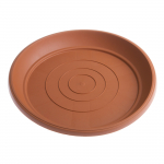 Lėk&scaron;telė vazonui Prosperplast Terra Nova POD33, ruda sp., 33 cm